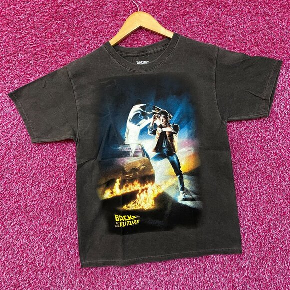 Back To The Future Out Of Time Poster Promo Vintage Style T-Shirt Medium - Picture 3 of 4